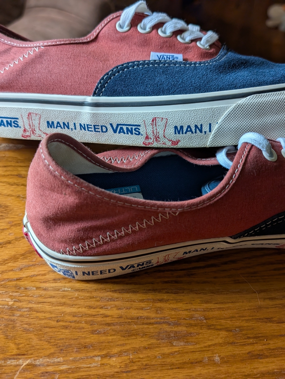 Authentic SF 'Man, I Need Vans